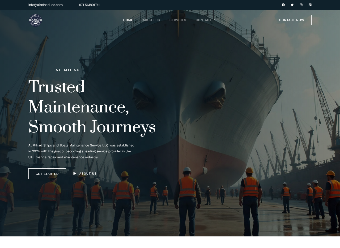 Al Mihad website